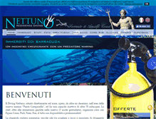 Tablet Screenshot of divingsorrento.com